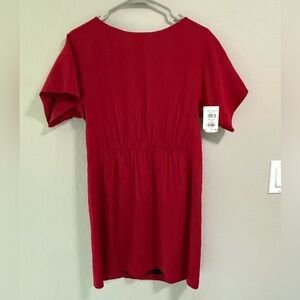 rag & bone Red Silk Mini Dress – Size 4 – Made in USA